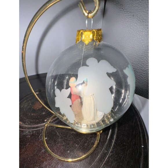 House Of Lloyd  Shepherd Ornament With Stand Glass Christmas Decoration #530612 - Picture 8 of 12
